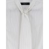 Striped silk shirt