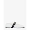 Mesh fabric ballerinas