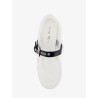 Mesh fabric ballerinas