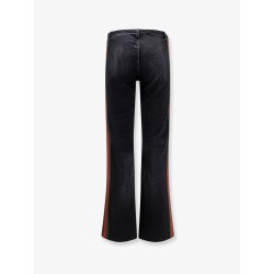 Blue denim jeans with Nastro Web profiles