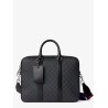 GG Supreme fabric and leather briefcase