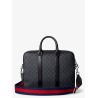 GG Supreme fabric and leather briefcase