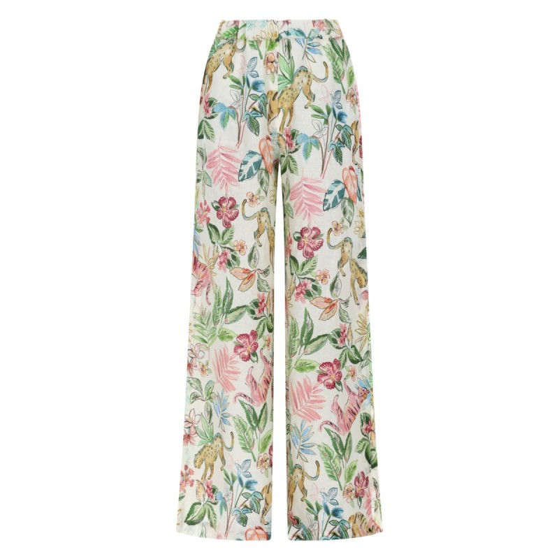 PANTALONE IN LINO