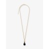 Collana Onyx Drop in ottone riciclato