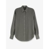 Linen shirt with Monili detail
