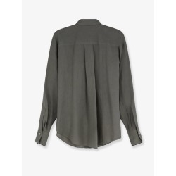 Linen shirt with Monili detail