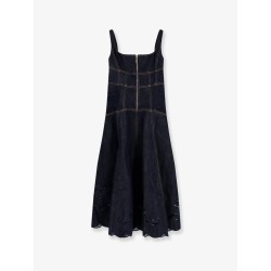 Denim Midi Dress