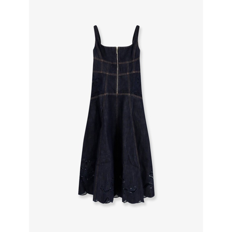 Denim Midi Dress