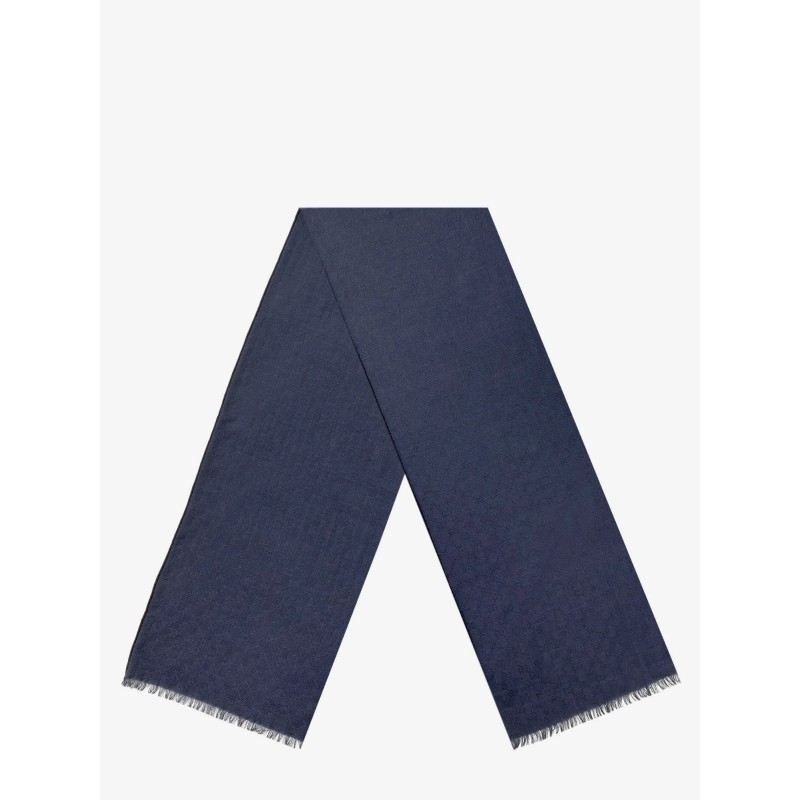 Wool and silk scarf