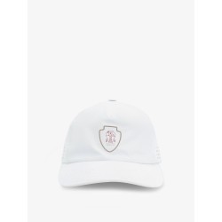 Nylon hat with logo on the front