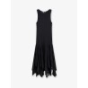 Paula's Ibiza embroidered cotton long dress
