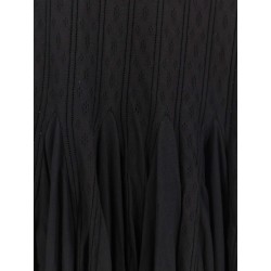 Paula's Ibiza embroidered cotton long dress