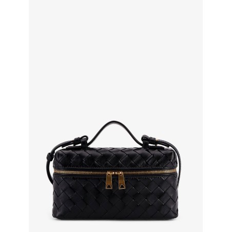 Bang Bang Intrecciato leather vanity case