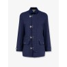 Water-resistant jacket with hooks