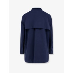 Water-resistant jacket with hooks