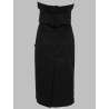 ABITO MIDI CON DRAPPEGGIO