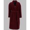 CAPPOTTO IN ALPACA E LANA CON CINTURA