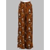 PANTALONE IN VISCOSA CON STAMPA