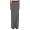 FLANNEL PANTS WITH BELT