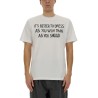 "MESSAGE PRINT" T-SHIRT