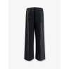 Linen and lyocell blend trousers