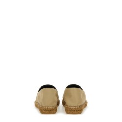 COTTON GABARDINE ESPADRILLE