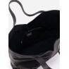 Y Oversize leather tote bag