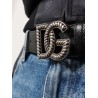 Leather belt