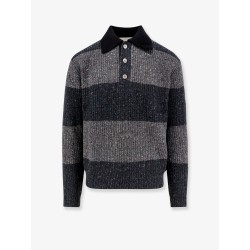Unisex Chunky Rugby wool blend sweater