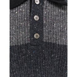 Unisex Chunky Rugby wool blend sweater