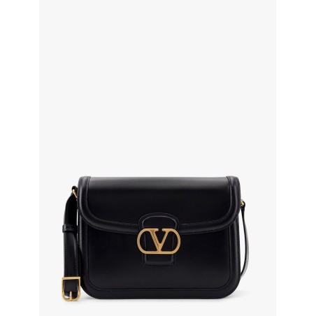 Valentino garavani 9to5 leather shoulder bag with vlogo signature closure