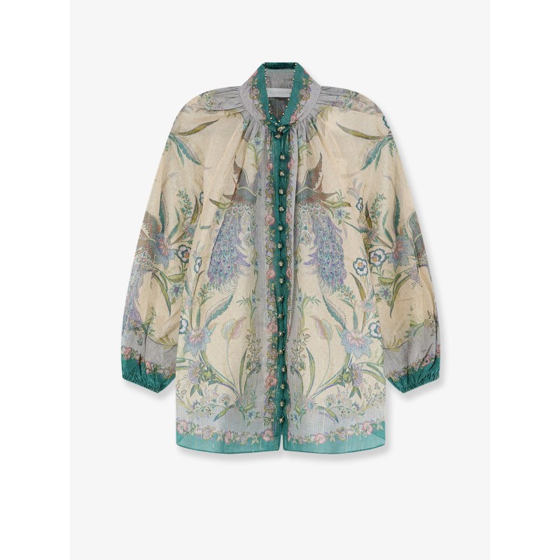 Indra cotton and silk shirt