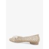 Demi PVC ballerinas with frontal detail