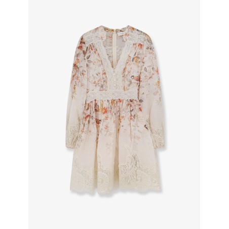 Luna linen and silk dress