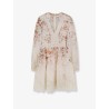 Luna linen and silk dress