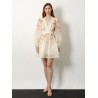 Luna linen and silk dress