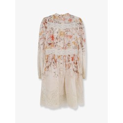 Luna linen and silk dress