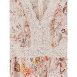 Luna linen and silk dress