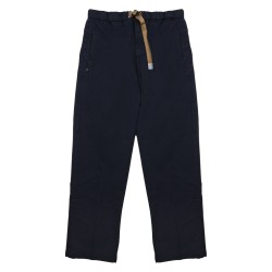 PANTALONE IN COTONE CON CINTURA