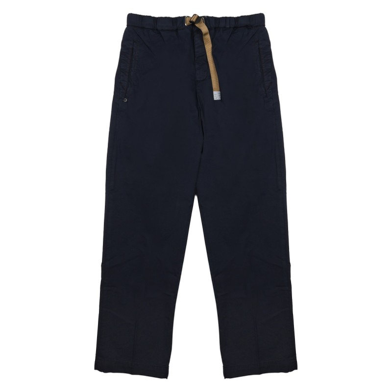 PANTALONE IN COTONE CON CINTURA