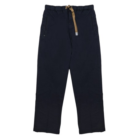 PANTALONE IN COTONE CON CINTURA