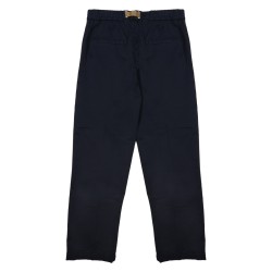 PANTALONE IN COTONE CON CINTURA