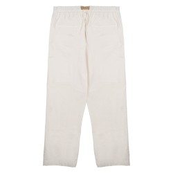 PANTALONE IN COTONE CON CINTURA