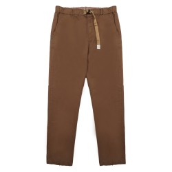 PANTALONE IN COTONE CON CINTURA