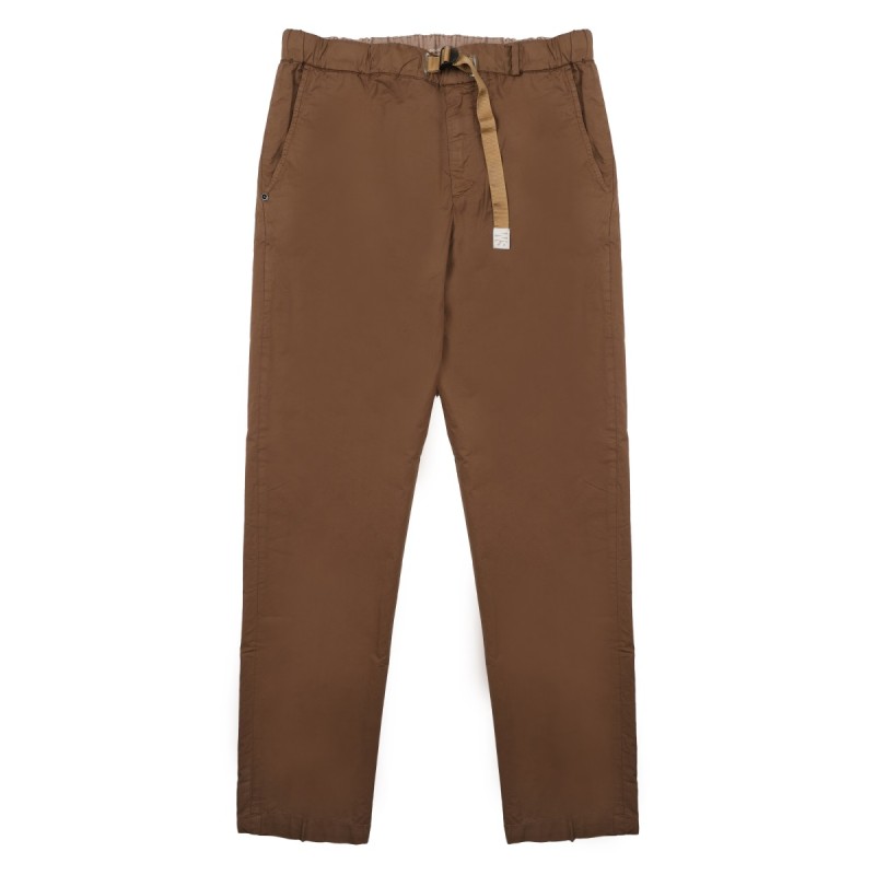 PANTALONE IN COTONE CON CINTURA