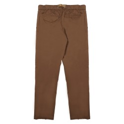PANTALONE IN COTONE CON CINTURA