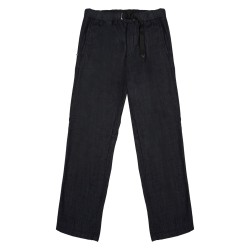 PANTALONE IN COTONE CON CINTURA