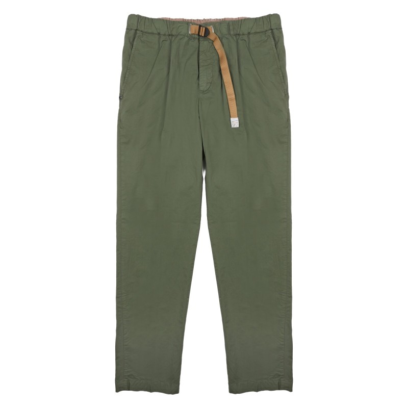 PANTALONE IN COTONE CON CINTURA