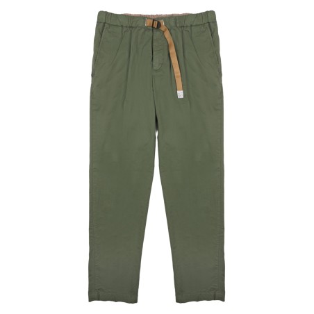 PANTALONE IN COTONE CON CINTURA