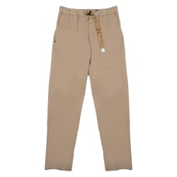 PANTALONE IN COTONE CON CINTURA